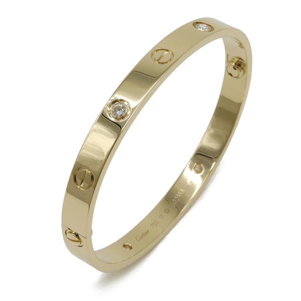Cartier カルティエ LOVE LΘVE ラブブレス ブレスレット  K18YG イエローゴー...