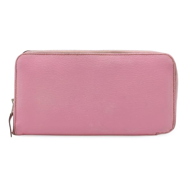 HERMES エルメス アザップロング オールレザー ラウンドファスナー 長財布 シェーブル レザー...