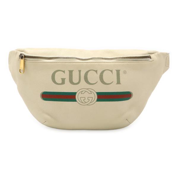 GUCCI グッチ グッチプリント シェリーライン ベルトバッグ ウエストバッグ ウエストポーチ ボ...