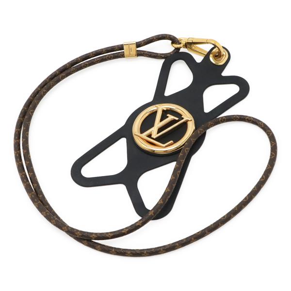 LOUIS VUITTON ルイ ヴィトン モノグラム フォンホルダー ルイーズ iPhone スマ...