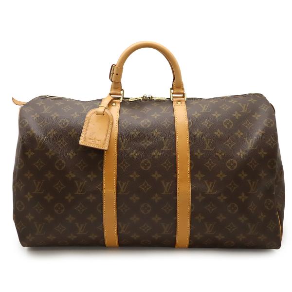 LOUIS VUITTON ルイ ヴィトン モノグラム キーポル50 ボストンバッグ ハンドバッグ ...