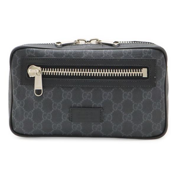 GUCCI グッチ GGスプリーム ウェブライン ウエストバッグ ボディバッグ ベルトバッグ PVC...