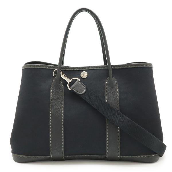 HERMES エルメス ガーデンパーティTPM トートバッグ ハンドバッグ 2WAY ショルダーバッ...