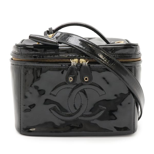CHANEL シャネル ココマーク バニティバッグ ハンドバッグ コスメポーチ 2WAY ショルダー...