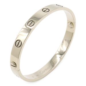 Cartier カルティエ LOVE LΘVE ラブブレス クラシックモデル ブレスレット バングル K18WG ホワイトゴールド #16 B6005600