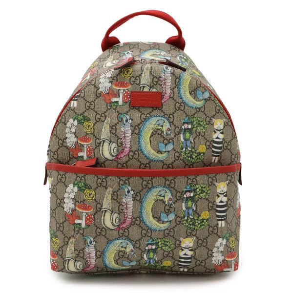GUCCI グッチ チルドレンズ　GGスプリーム バックパック リュックサック ヒグチユウコ コラボ...