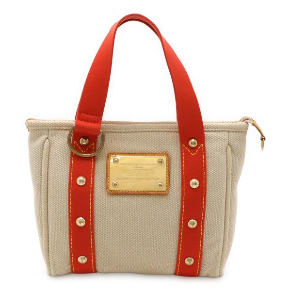 LOUIS VUITTON ルイ ヴィトン アンティグア カバPM ハンドバッグ トートバッグ キャ...