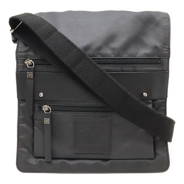 CHANEL シャネル スポーツライン ココマーク メッセンジャーバッグ ショルダーバッグ 斜め掛け...