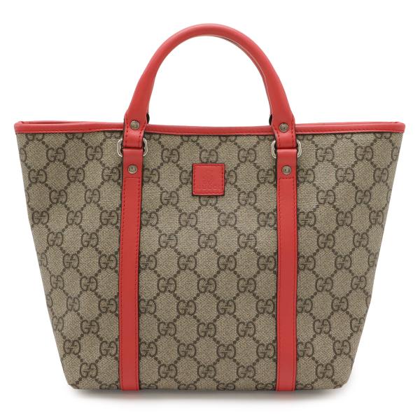 GUCCI グッチ チルドレンズ GGスプリーム キッズライン ハンドバッグ ミニバッグ PVC レ...
