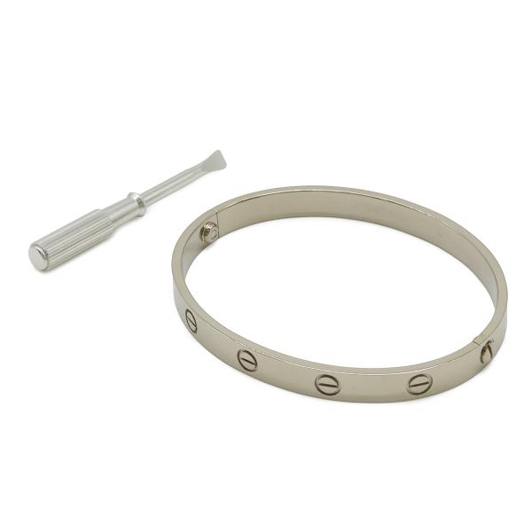 Cartier カルティエ LOVE LΘVE ラブブレス ブレスレット バングル K18WG 75...