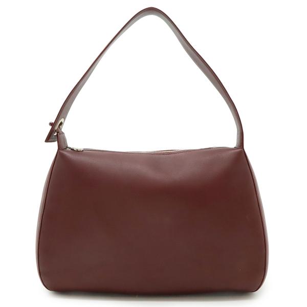 Cartier カルティエ ショルダーバッグ セミショルダー ワンショルダー 肩掛け レザー ボルド...