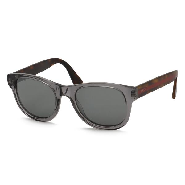 GUCCI グッチ ウェブストライプ シェリーライン サングラス アイウェア ウェリントン スモーク...