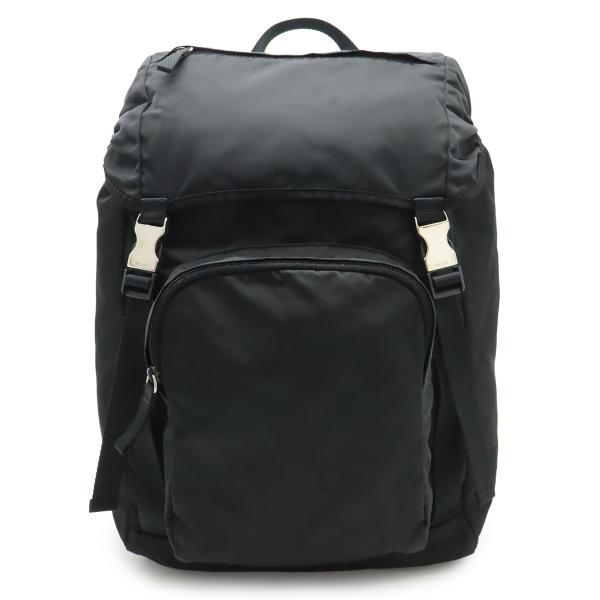 PRADA プラダ リュックサック バックパック デイパック ナイロン NERO 黒 ブラック シル...