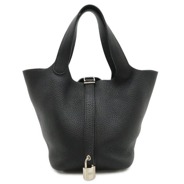 HERMES エルメス ピコタンロックPM ハンドバッグ ミニバッグ トートバッグ トリヨンクレマン...