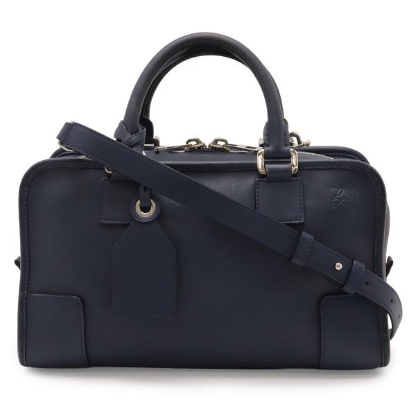 LOEWE ロエベ アマソナ28 アナグラム ハンドバッグ ミニボストンバッグ 2WAY ショルダー...