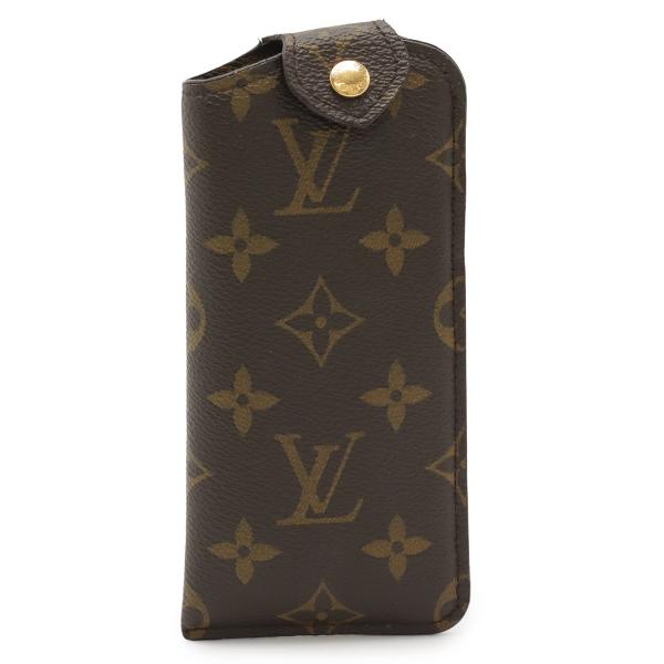 LOUIS VUITTON ルイ ヴィトン モノグラム エテュイ リュネットPM サングラスケース ...