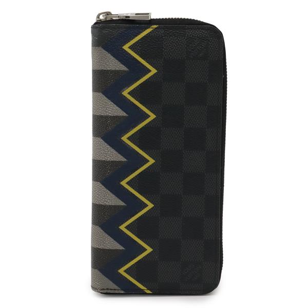 LOUIS VUITTON ルイ ヴィトン ダミエグラフィット カラコラム ジッピーウォレット ヴェ...