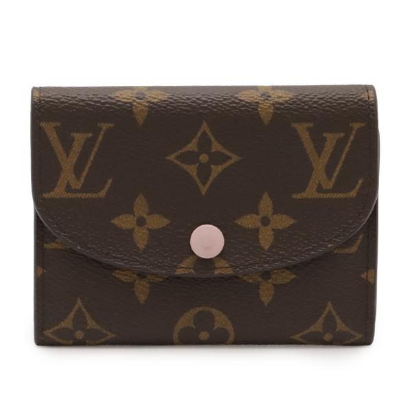 LOUIS VUITTON ルイ ヴィトン モノグラム ポルトモネ ロザリ コインケース 小銭入れ ...