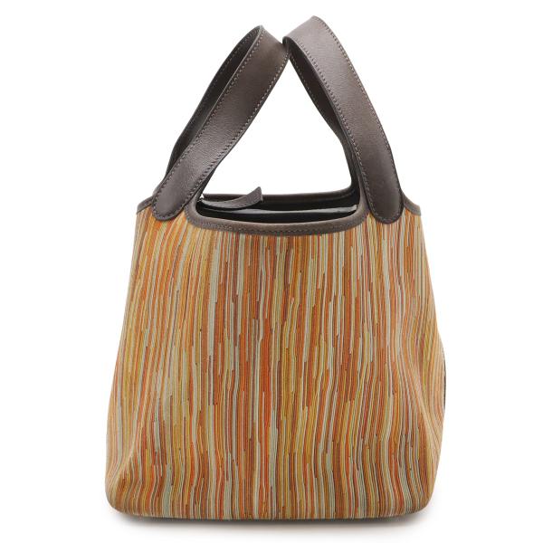 HERMES エルメス ピコタンPM ハンドバッグ トートバッグ ヴィブラート ヴォースイフト レザ...
