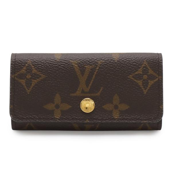 LOUIS VUITTON ルイ ヴィトン モノグラム ミュルティクレ4 4連キーケース M6263...