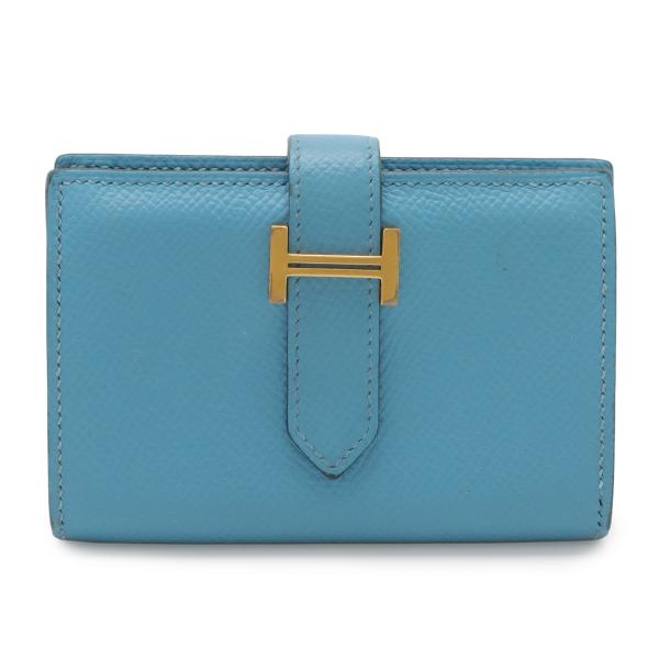 HERMES エルメス ベアンミニ カードケース 名刺入れ ミニウォレット 小銭入れ コインケース ...