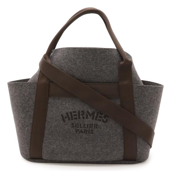 HERMES エルメス サック ド パンサージュ グルーム トートバッグ 2WAY ショルダーバッグ...