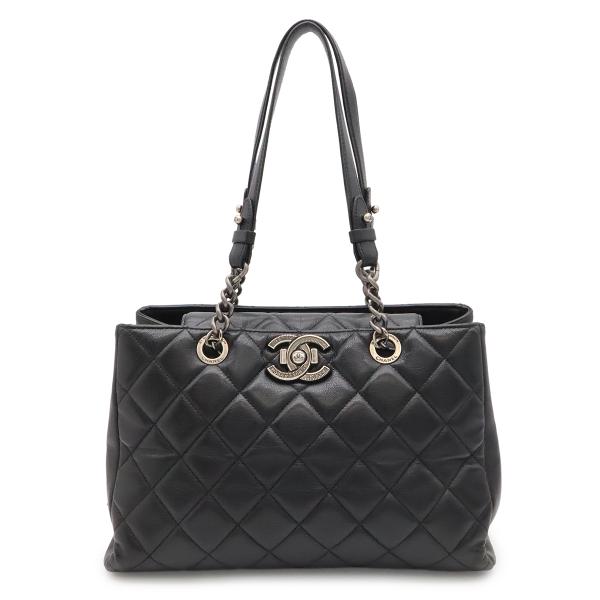 CHANEL シャネル ボーイシャネル マトラッセ ココマーク チェーンショルダー ショルダーバッグ...