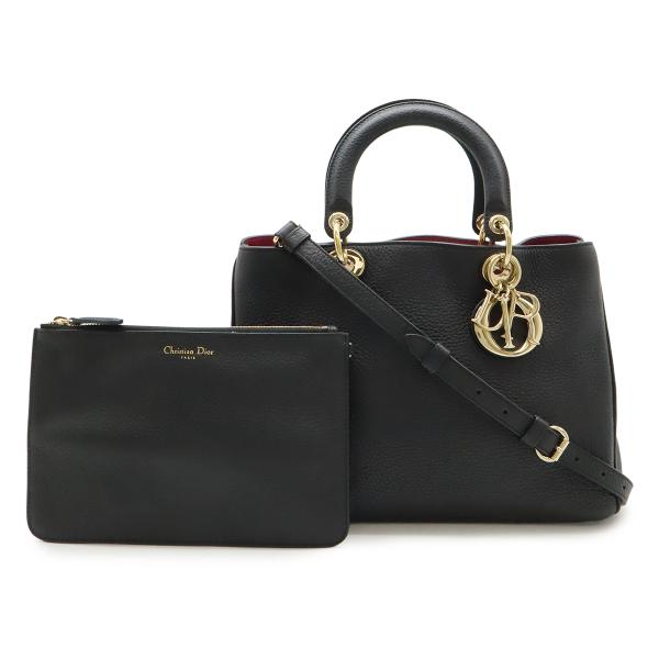 Christian Dior クリスチャン ディオール ディオリッシモ ハンドバッグ 2WAY ショ...