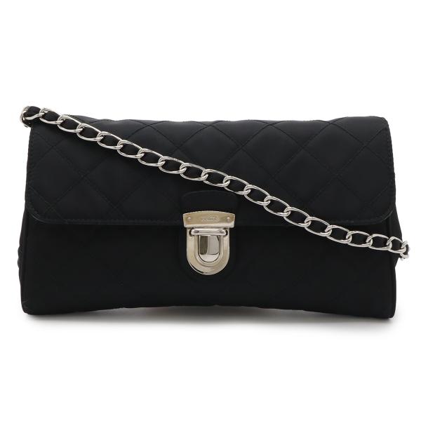 PRADA プラダ チェーンバッグ ショルダーバッグ 2WAY クラッチバッグ キルティング ナイロ...