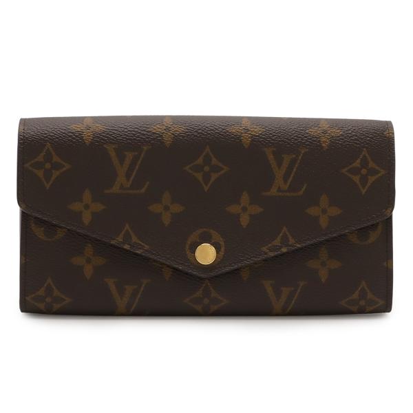 LOUIS VUITTON ルイ ヴィトン モノグラム ポルトフォイユ サラ 2つ折り長財布 二つ折...