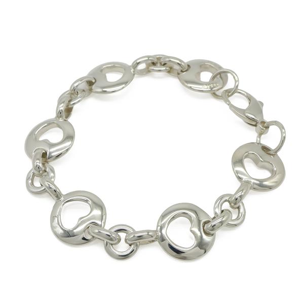 TIFFANY&amp;Co. ティファニー ピアスドハート ブレスレット Ag925 SV925 シルバー