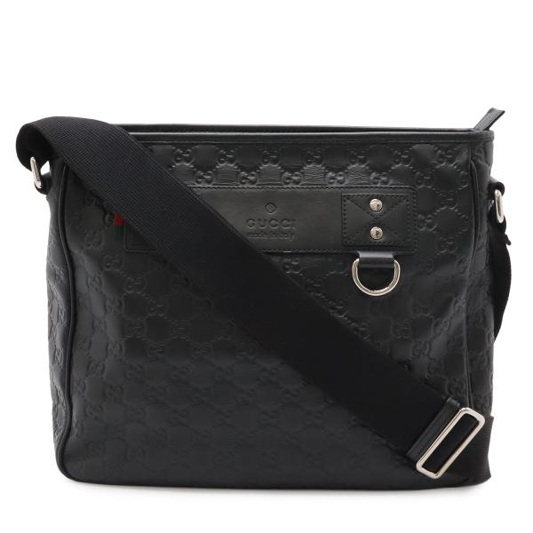 GUCCI グッチ グッチシマ シェリーライン ショルダーバッグ メッセンジャーバッグ ラバーコーテ...