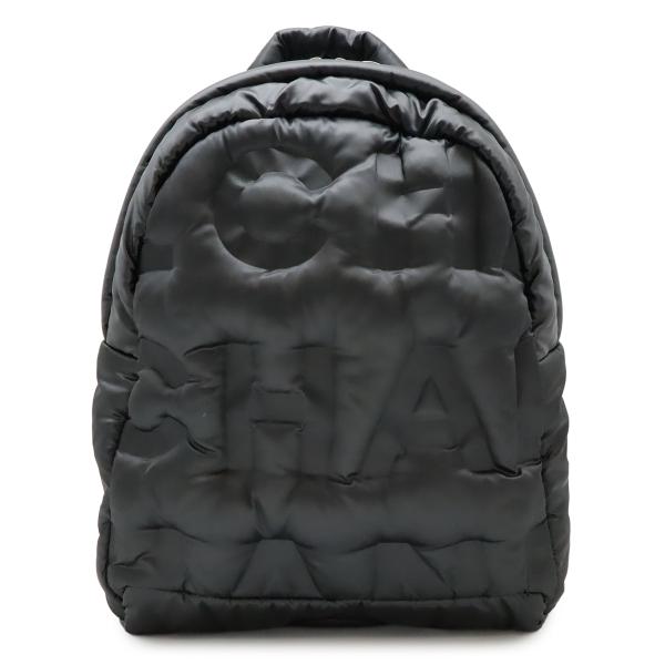 CHANEL シャネル ドゥドーヌ ココネージュ バックパック リュックサック デイパック ロゴ型押...