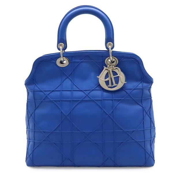 Christian Dior クリスチャン ディオール グランヴィル カナージュ ハンドバッグ トー...