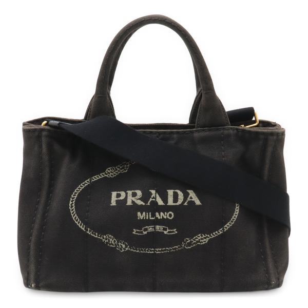 PRADA プラダ CANAPA カナパ ハンドバッグ 2WAY ショルダーバッグ 斜め掛け キャン...