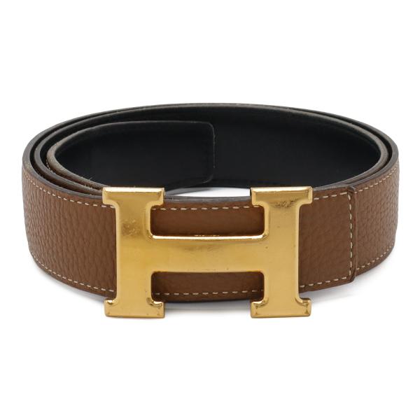 HERMES エルメス Hベルト Hバックル リバーシブル トゴ ボックスカーフ BOXカーフ レザ...