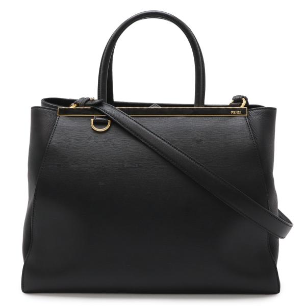 FENDI フェンディ 2JOURS トゥージュール ハンドバッグ 2WAY ショルダーバッグ セミ...