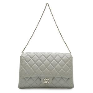 CHANEL シャネル マトラッセ ココマーク チェーンバッグ ショルダーバッグ ワンショルダー セミショルダー 肩掛け レザー シルバー