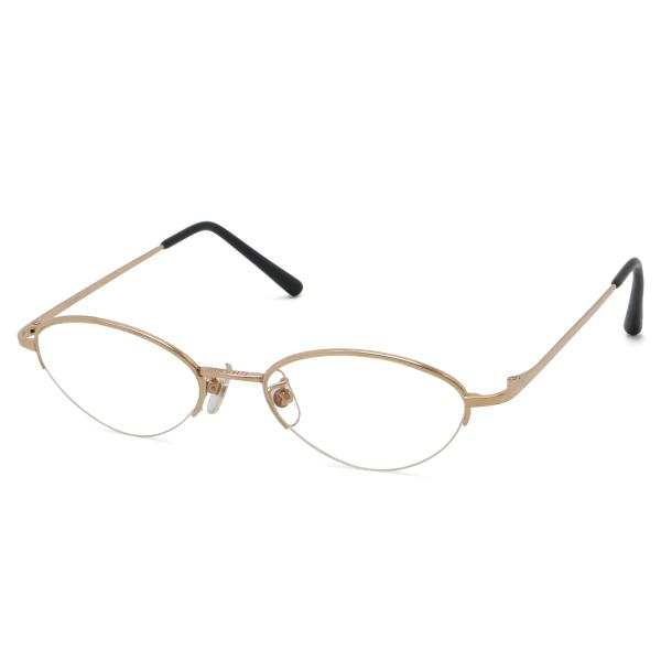 CHANEL シャネル ココマーク 眼鏡 伊達めがね メガネフレーム ハーフリム オーバルシェイプ ...