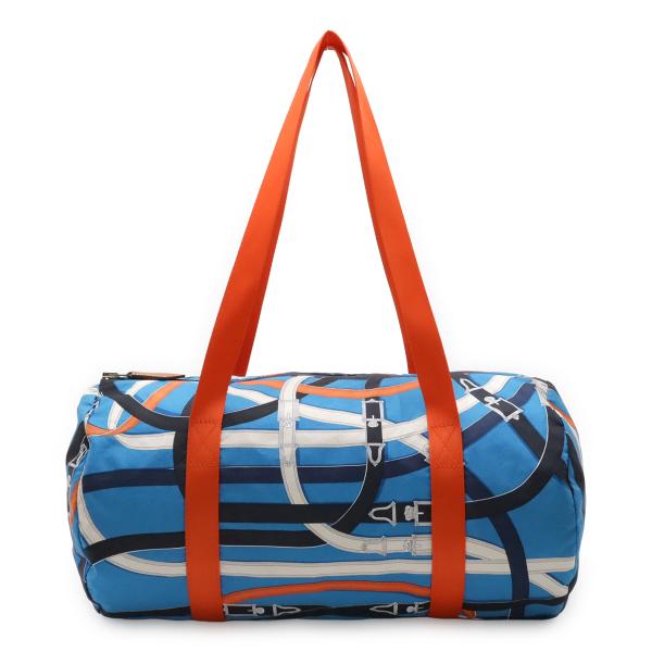 HERMES エルメス カヴァルカドゥール エアシルク ダッフル38 ショルダーバッグ トートバッグ...