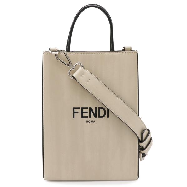 FENDI フェンディ ショッピングバッグ スモール ハンドバッグ 2WAY ショルダーバッグ 斜め...