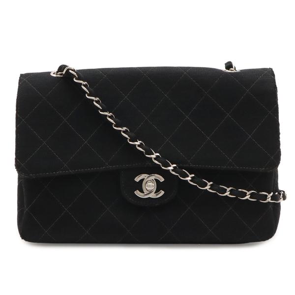 CHANEL シャネル マトラッセ ココマーク チェーンショルダー ショルダーバッグ コットンジャー...