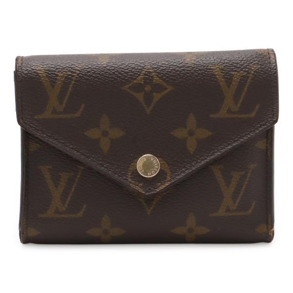 LOUIS VUITTON ルイ ヴィトン モノグラム ポルトフォイユ ヴィクトリーヌ 3つ折財布 ...