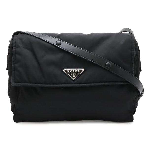 PRADA プラダ Re-Nylon リナイロン トライアングル パデッド ショルダーバッグ メッセ...