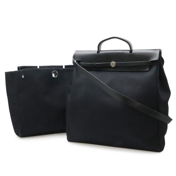 HERMES エルメス エールバッグMM ハンドバッグ 2WAY ショルダーバッグ セミショルダー ...