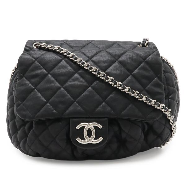 CHANEL シャネル マトラッセ ラグジュアリー チェーンアラウンド ココマーク チェーンショルダ...