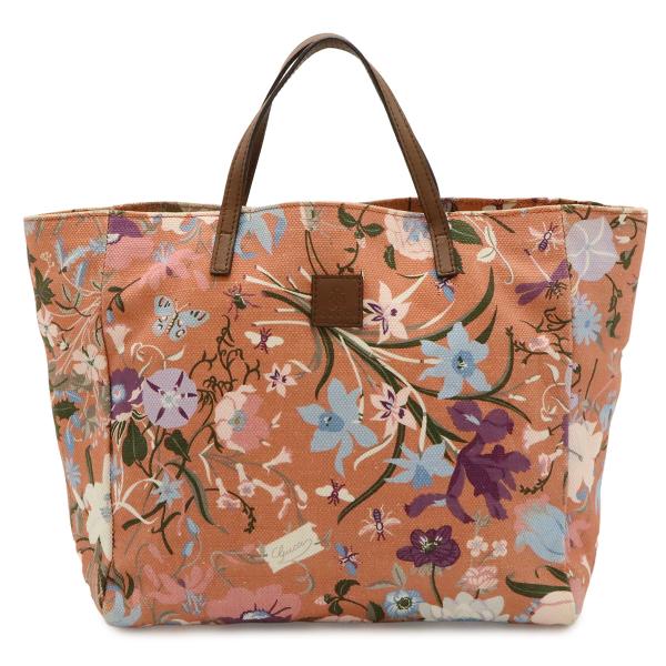 GUCCI グッチ チルドレンズ トートバッグ ハンドバッグ ミニバッグ フローラ フラワー 花柄 ...