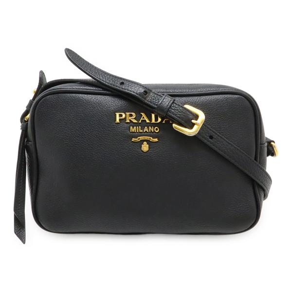 PRADA プラダ VITELLO PHENIX ショルダーバッグ 斜め掛け ポシェット レザー N...
