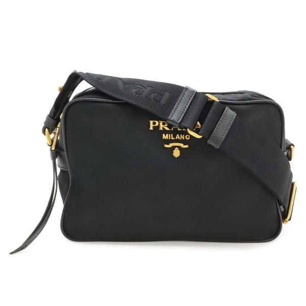 PRADA プラダ ショルダーバッグ ポシェット 斜め掛け 2WAY ポーチ クラッチバッグ ナイロ...