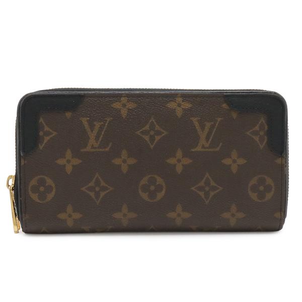 LOUIS VUITTON ルイ ヴィトン モノグラム ジッピーウォレット レティーロ ラウンドファ...